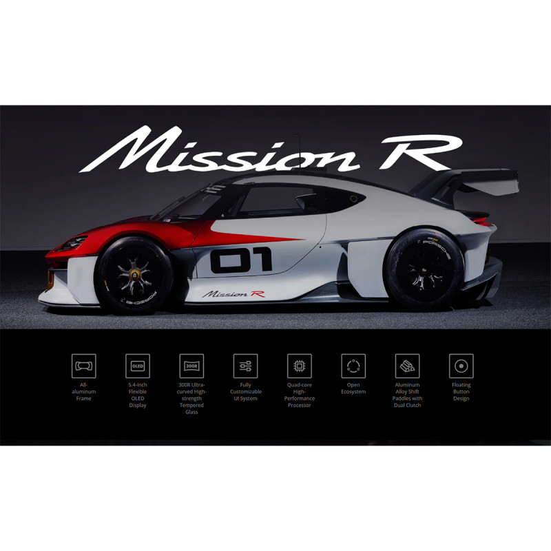 MOZA Porsche Mission R RS097 Simracing Steering Wheel