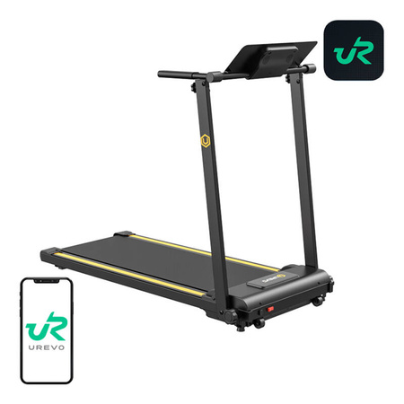 UREVO Foldi Mini electric treadmill (black and orange) UREVO Foldi Mini electric treadmill (black and orange)