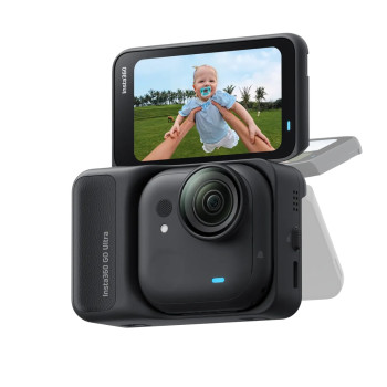 Insta360 GO Ultra Standard Bundle Midnight Black Action Camera