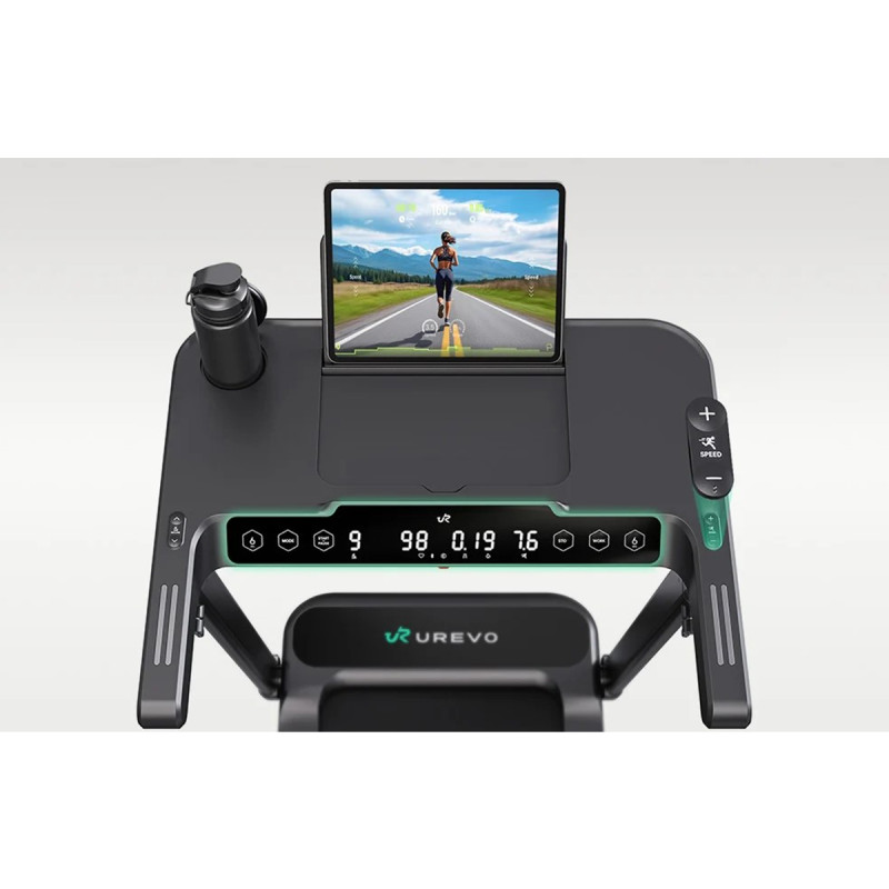 UREVO Foldi 3S Smart Electric Treadmill (Black)
