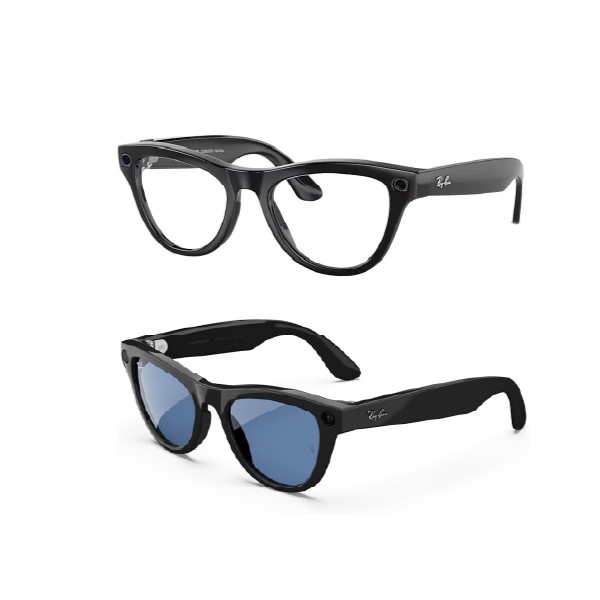 Ray-Ban Meta - Skyler Smart Glasses - Color: Shiny Black / Transitions Cerulean Blue Ray-Ban Meta - Skyler Smart Glasses - Color: Shiny Black / Transitions Cerulean Blue
