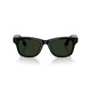Ray-Ban Meta Wayfarer (Gen 2) Shiny Black Transitions Graphite Green Large 155/53 RW4012 (601/1M53)