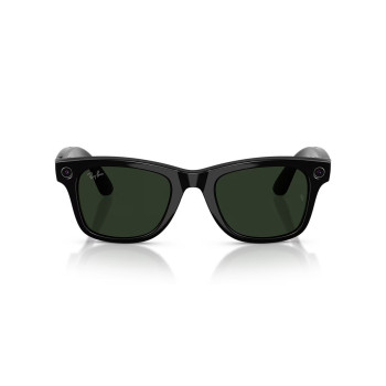Ray-Ban Meta Wayfarer (Gen 2) Shiny Black Transitions Graphite Green Large 155/53 RW4012 (601/1M53)