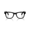 Ray-Ban Meta Wayfarer (Gen 2) Shiny Black Transitions Graphite Green Large 155/53 RW4012 (601/1M53)