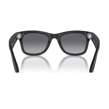 Ray-Ban Meta Wayfarer (Gen 1) Matte Black, Polarized Gradient Graphite Large 155/53 RW4008 (601ST3-53)