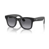 Ray-Ban Meta Wayfarer (Gen 1) Matte Black, Polarized Gradient Graphite Large 155/53 RW4008 (601ST3-53)