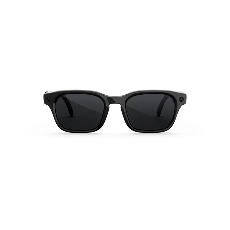 Meta Adventurer - Polarized Grey Lenses, Classic Black, Large (52-22-156), smart glasses