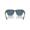 Meta Fury - Light Blue Atlantic Lenses, Racing Green, 149-51, smart glasses