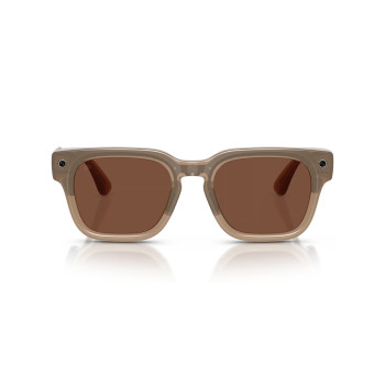 Meta Fury - Dark Amber Lenses, Sandstone, 149-51, smart glasses
