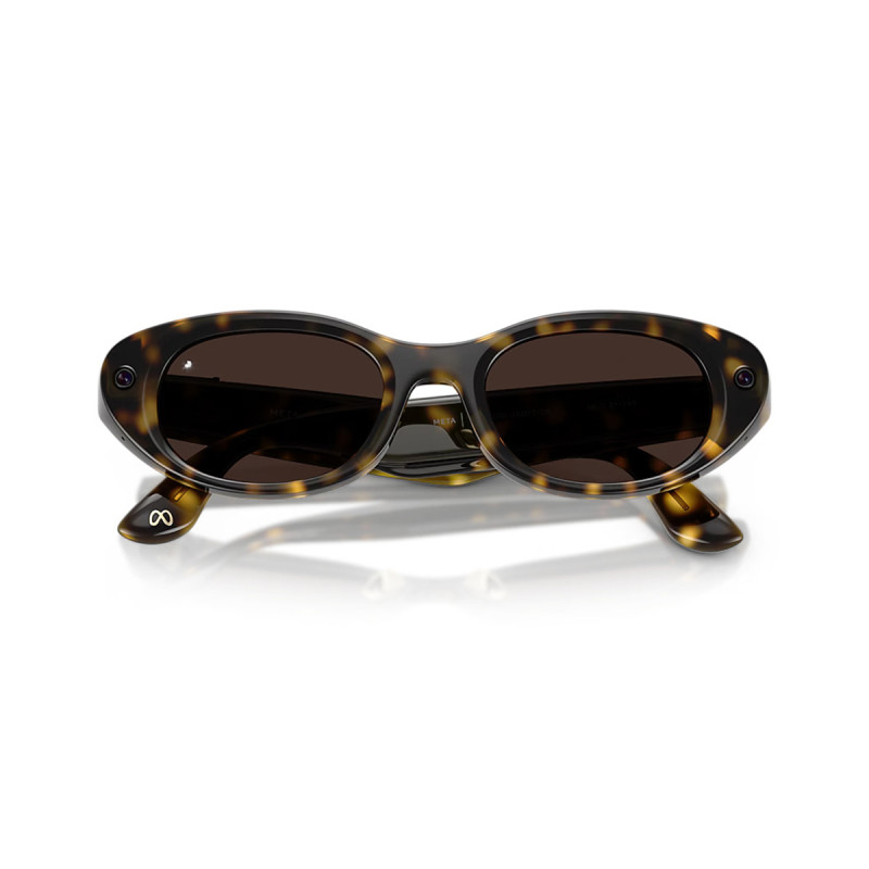 Meta Starfire (Kylie Edition) - Chocolate Lenses, Dark Tortoise, XS (48-21), smart glasses