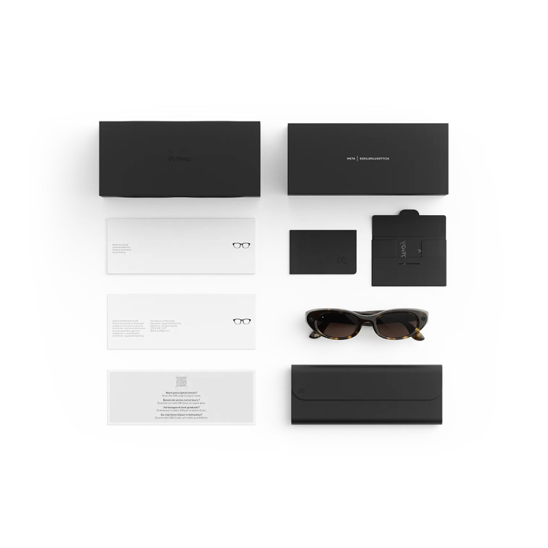 Meta Starfire (Kylie Edition) - Chocolate Lenses, Dark Tortoise, XS (48-21), smart glasses