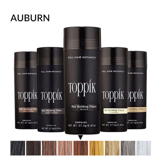 Toppik Hair Fiber, Auburn / reddish (large 27.5 g, up to 50 applications) Toppik Hair Fiber, Auburn / reddish (large 27.5 g, up to 50 applications)