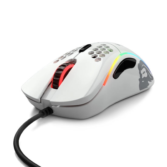 Glorious PC Gaming Race Model D, glossy white (GD-GWHITE) gaming mouse