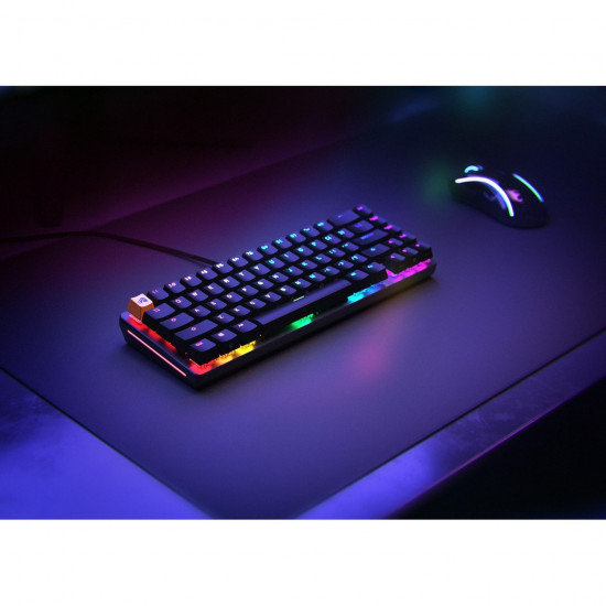 Glorious GMMK 2 Compact, Fox Linear switches, US, black, gaming keyboard