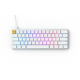 Glorious GMMK Compact White Ice Edition - Gateron Brown, US, gaming keyboard