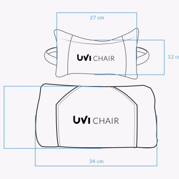 UVI Chair Pillow head and lumbar
