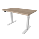 UVI Desk frame WHITE and desk SONOMA