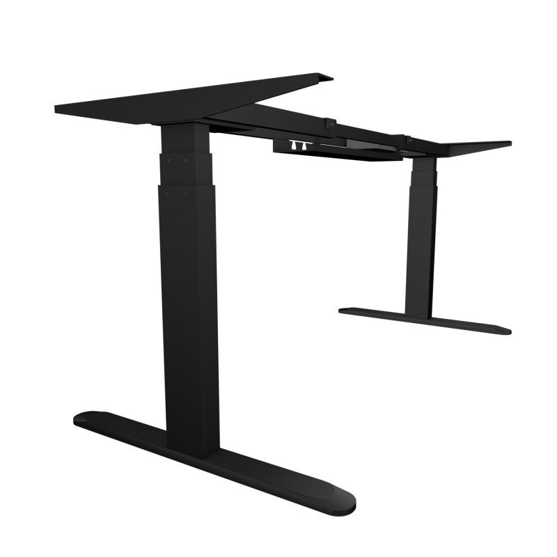 UVI Desk electrical lifting base (sit/stand) desk black