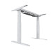 UVI Desk electrical lifting frame (sit/stand) desk white