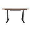 UVI Desk Electric Adjustable (sit-stand) desk Natural Oak 139 cm x 68cm
