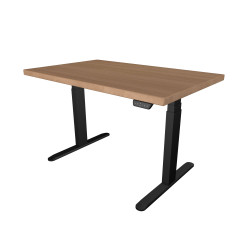 UVI Desk električno nastavjliva miza - naravni hrast 140 cm x 75 cm