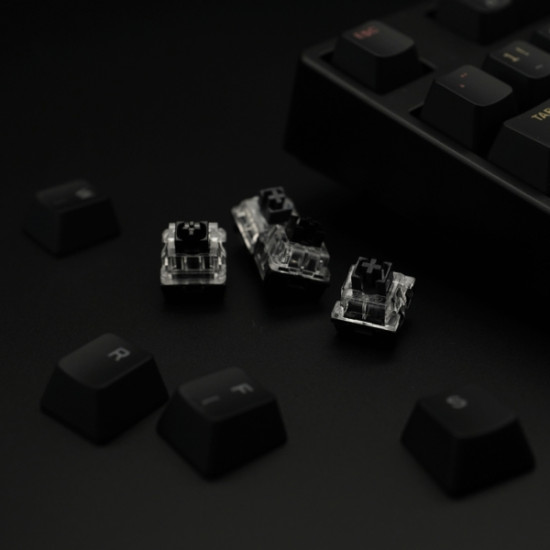 Optical Mechanical Switches Black for UVI Pride 105 keys