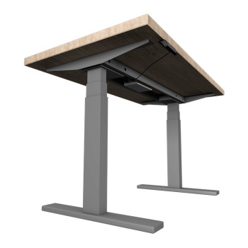 UVI Desk frame GREY and desk SONOMA