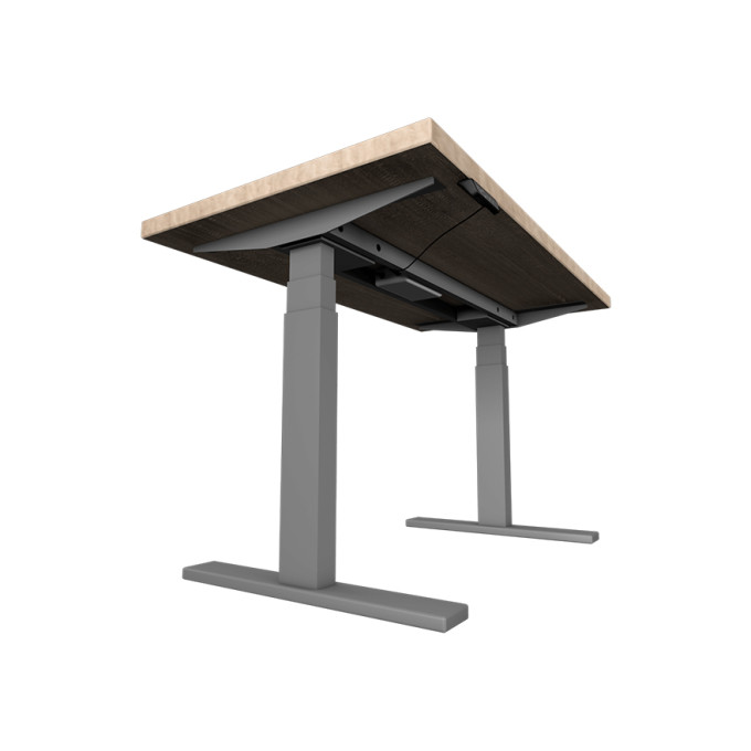 UVI Desk frame GREY and desk SONOMA