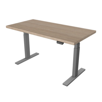 UVI Desk frame GREY and desk SONOMA