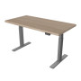 UVI Desk frame GREY and desk SONOMA