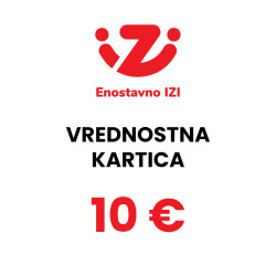 IZI Mobil vrednostna kartica 10 EUR
