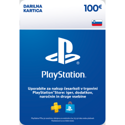 Sony PlayStation Network Card 100 EUR (SI) PSN SLOVENIA