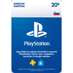 Sony PlayStation Network Card 20 EUR (SI) PSN SLOVENIA