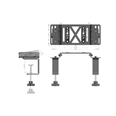 Moza table clamp for R5, R9 and R12
