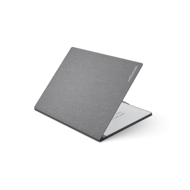 Case reMarkable 2- Book Folio Polymer weave - Grey