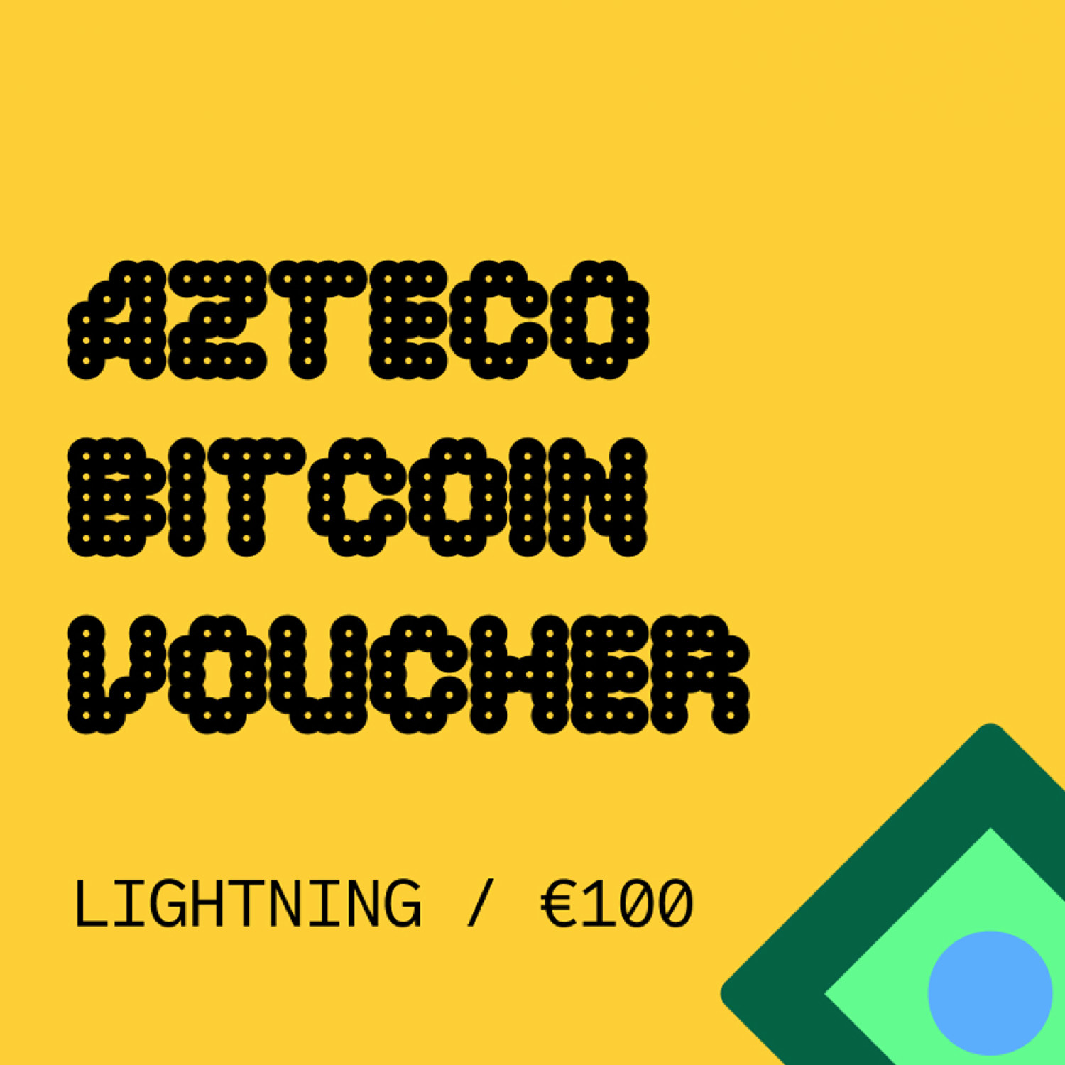 Azteco Bitcoin Lightning 100 EUR Voucher