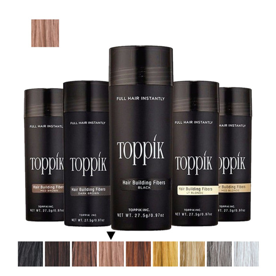Toppik Hair Fiber, Light Brown (large 27.5 g, up to 50 applications) Toppik Hair Fiber, Light Brown (large 27.5 g, up to 50 applications)
