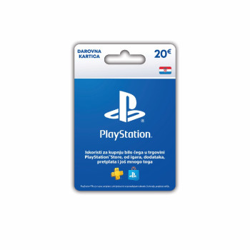 Sony PSN Digital Code 20 EUR HR
