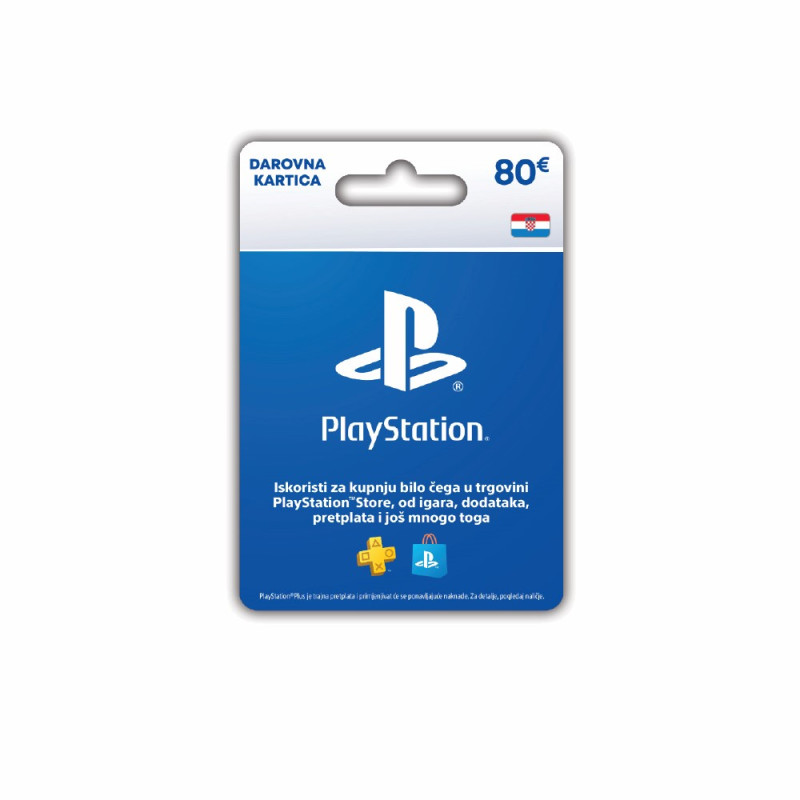 Sony PSN Digital Code 80 EUR HR
