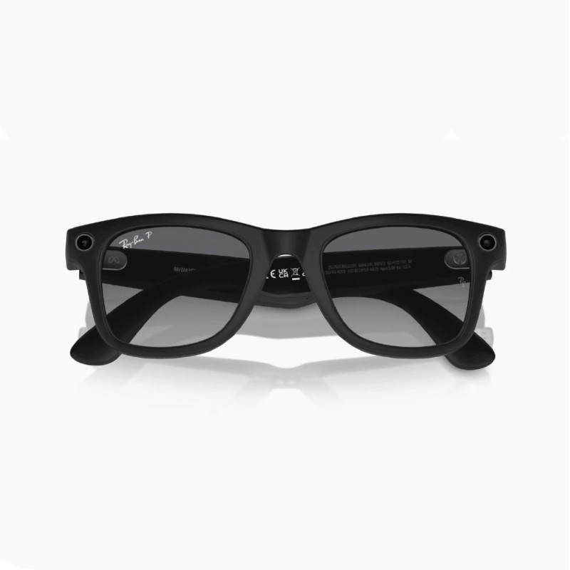 Ray-Ban Meta Wayfarer Black Graphite – Smart Glasses with Camera and Audio