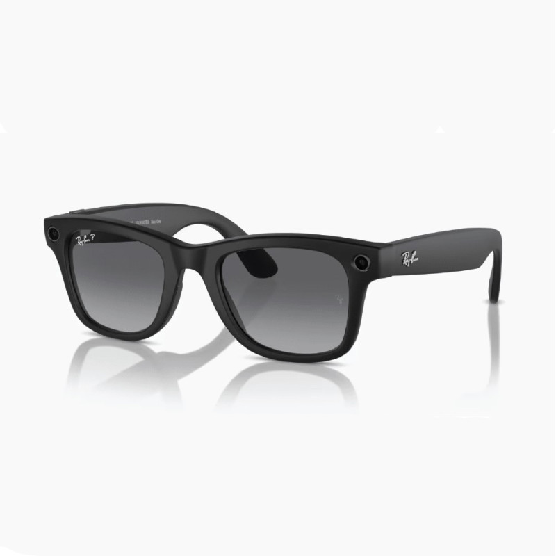 Ray-Ban Meta Wayfarer Black Graphite – Smart Glasses with Camera and Audio