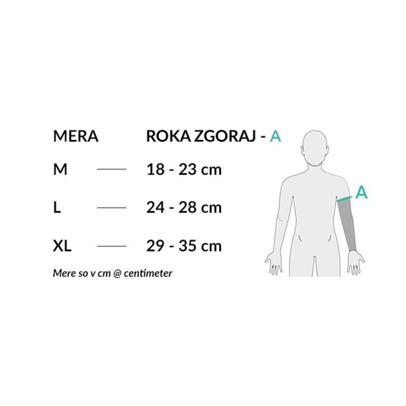 UVI Arm Sleeve - črna barva (velik) UVI Arm Sleeve - črna barva (velik)
