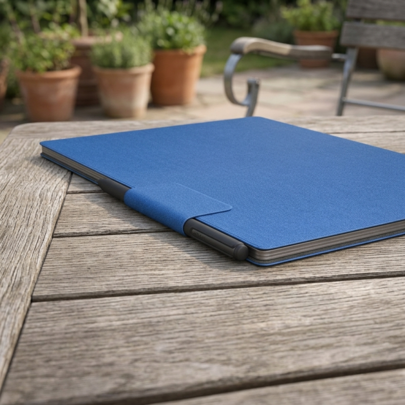 Ovitek reMarkable Paper Pro -  Book Folio Mosaic weave - Cobalt - Modra