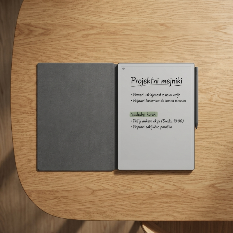 Ovitek reMarkable Paper Pro - Book Folio Mosaic weave - Basalt Ovitek reMarkable Paper Pro - Book Folio Mosaic weave - Basalt