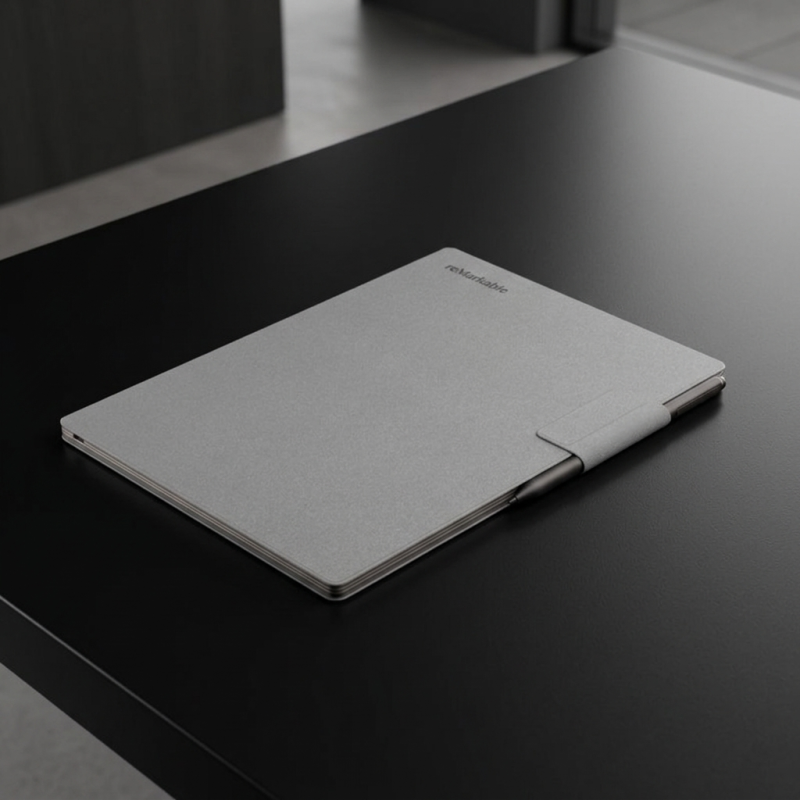 Ovitek reMarkable Paper Pro - Book Folio Polymer weave - Siva Ovitek reMarkable Paper Pro - Book Folio Polymer weave - Siva