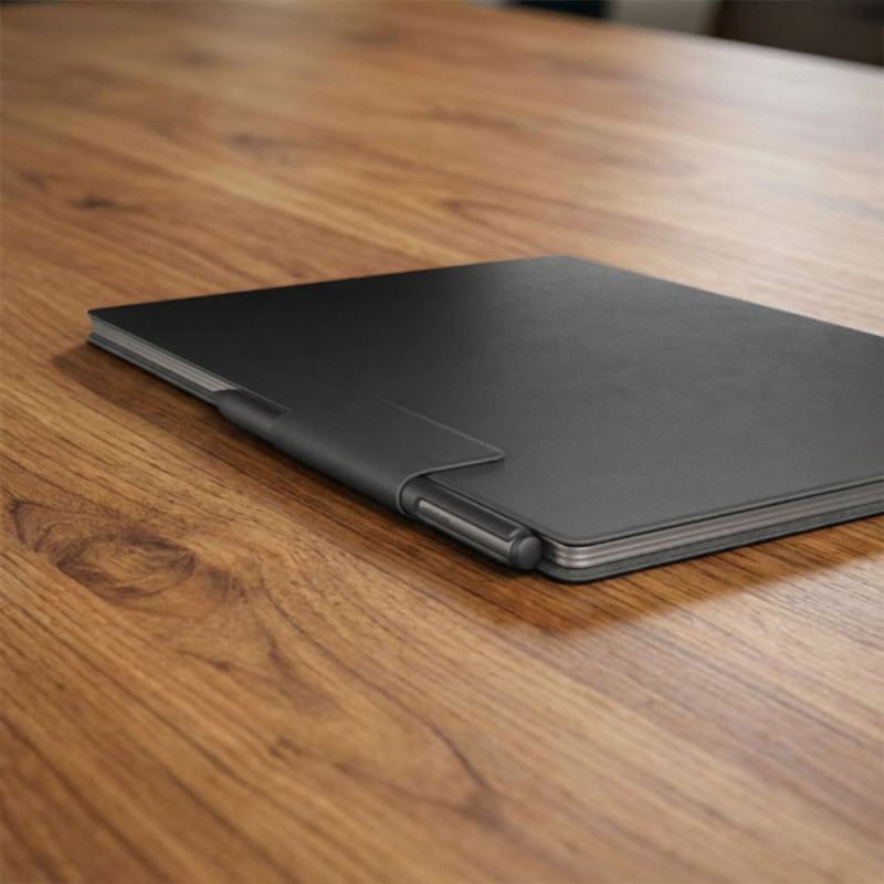 reMarkable Paper Pro + Marker PLUS + Book Folio Premium Leather - Black Paper Tablet 