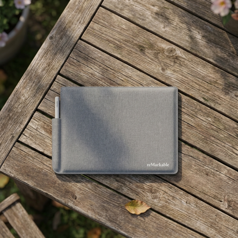 Ovitek reMarkable 2 - Folio Polymer weave - Siva