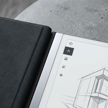 Etui reMarkable 2 - Book Folio Premium koža - Crna