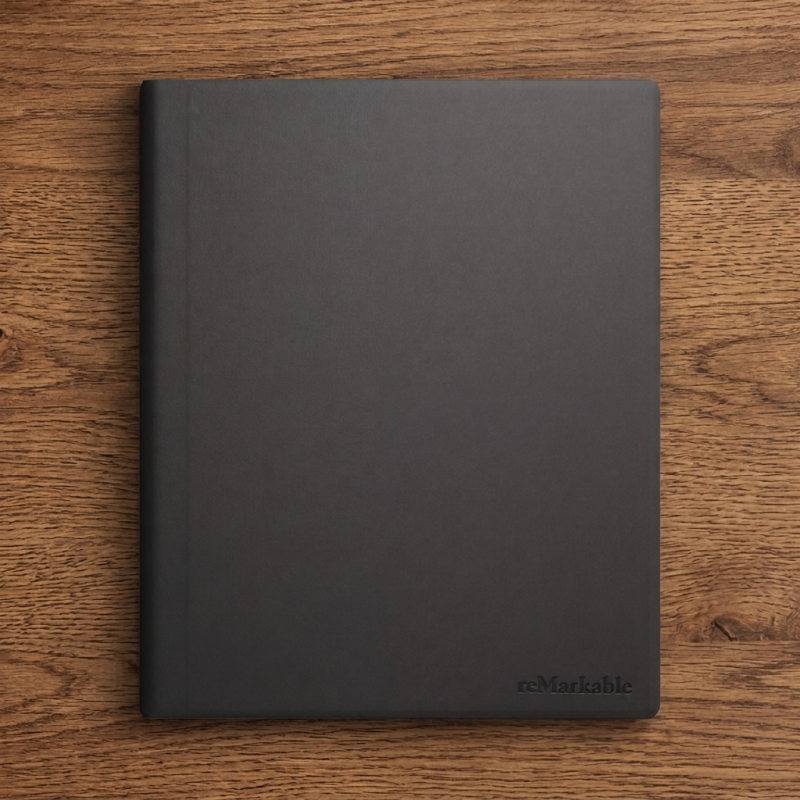 Ovitek reMarkable 2 - Book Folio Premium usnje - Črna Ovitek reMarkable 2 - Book Folio Premium usnje - Črna