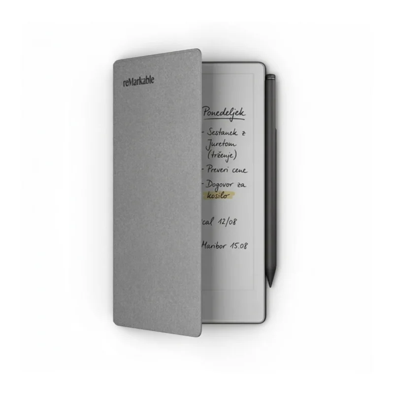 reMarkable Paper Pro Move + Marker Plus + Book Folio Grey